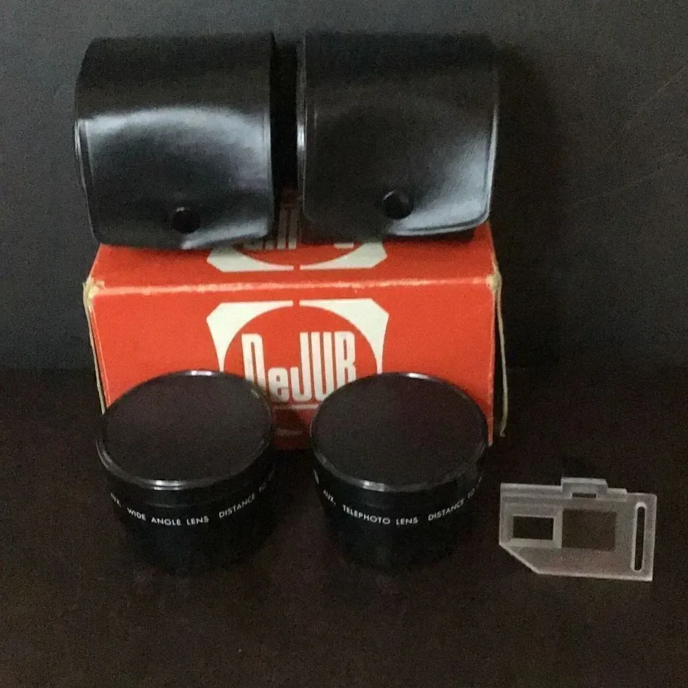 Wide angle and telle photo Camera lenses for Nikon autofocus L35AF By DEJUR